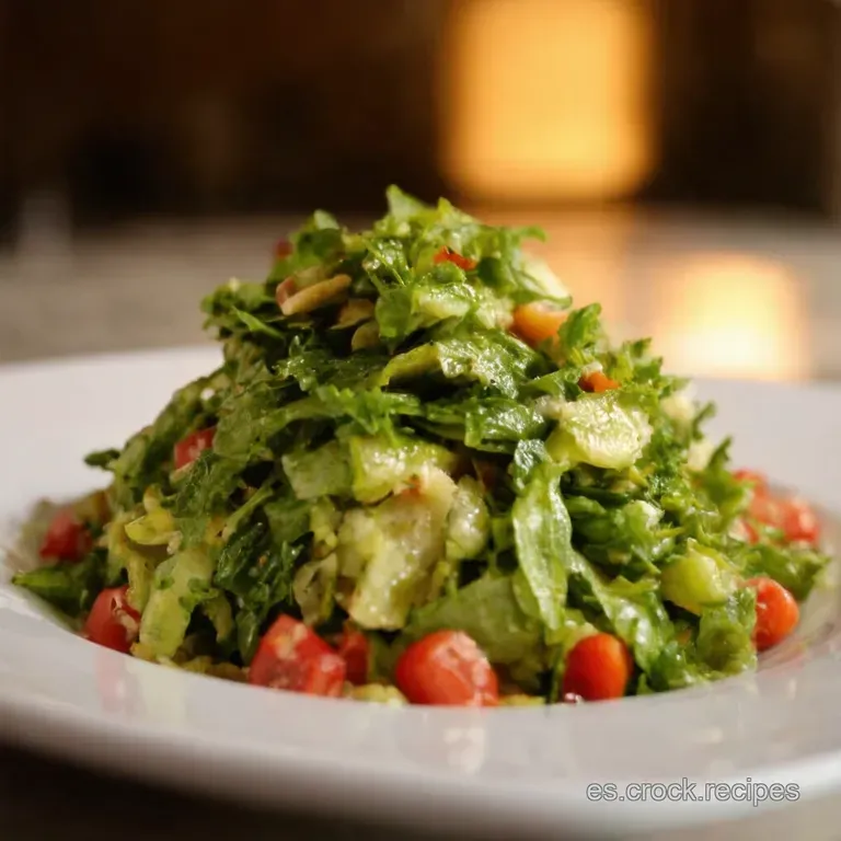 Ensalada C&eacute;sar Reinventada La Sensaci&oacute;n Crujiente presentation