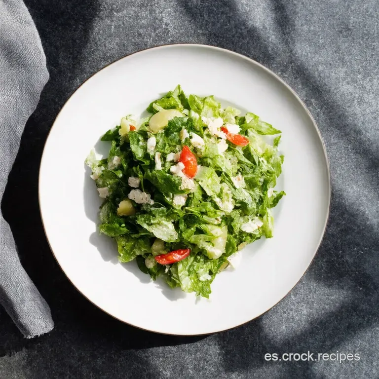 Ensalada C&eacute;sar Reinventada La Sensaci&oacute;n Crujiente