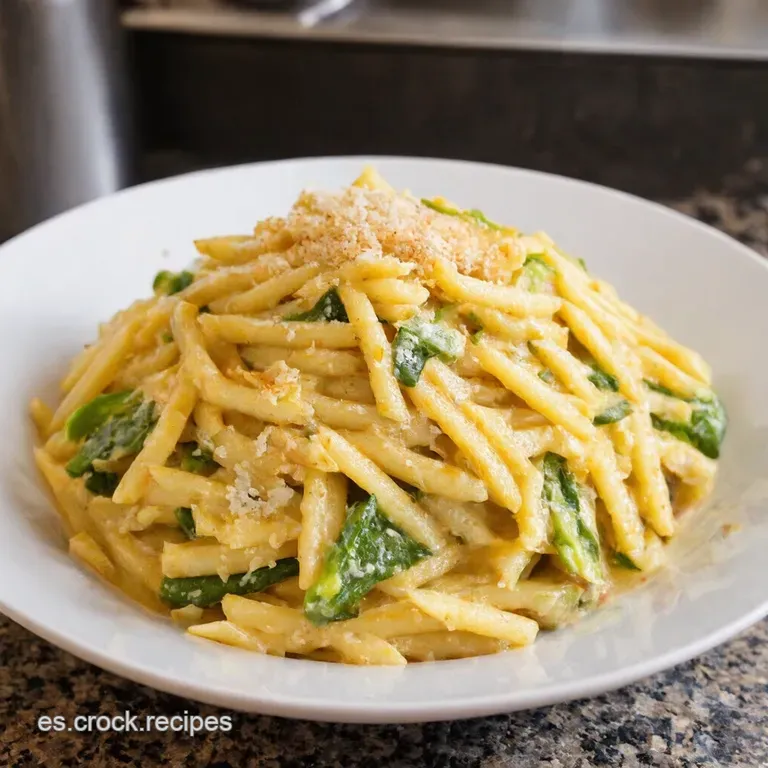 Ensalada Cremosa De Fideos a La Espa&ntilde;ola presentation
