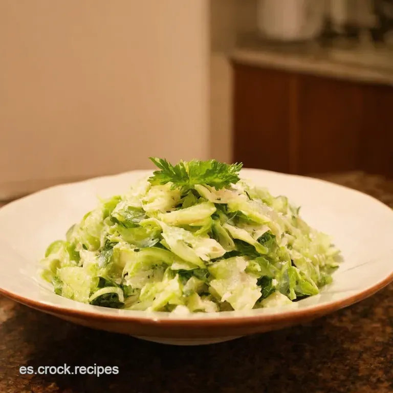 Ensalada De Alubias Blancas a La Espa&ntilde;ola presentation
