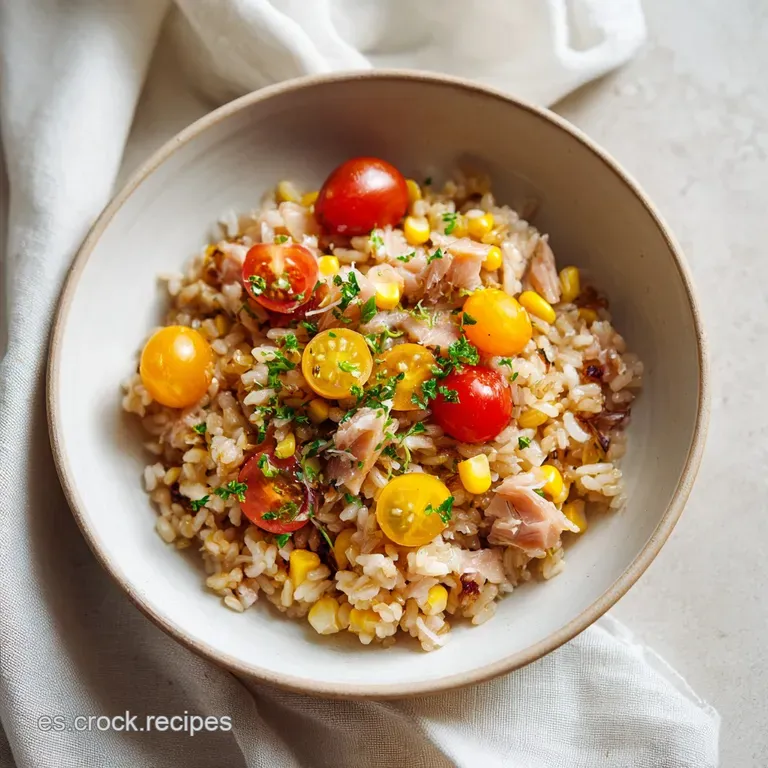 Ensalada de Arroz Saludable: Nutritiva y Fresca