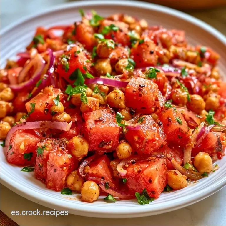 Ensalada De Garbanzos De Arguiñano: Saludable y Vibrante
