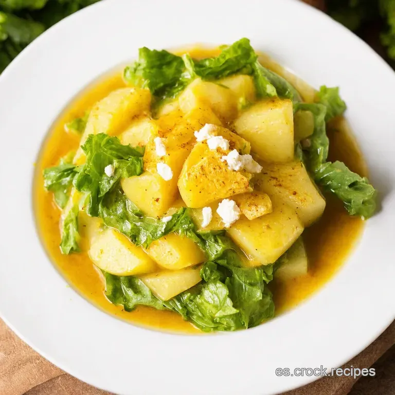 Ensalada de Patata Cremosa con Toque Ib&eacute;rico