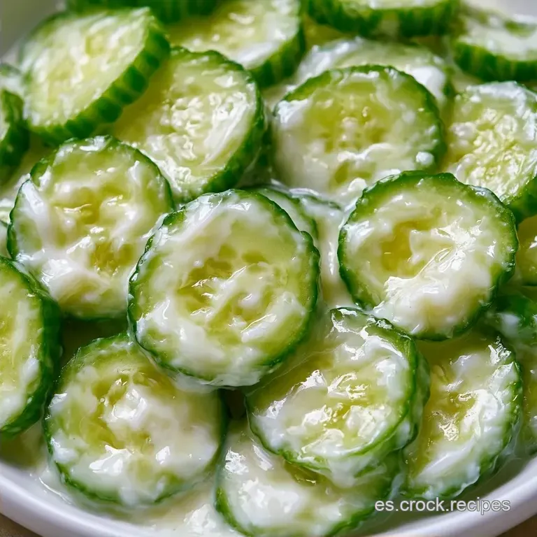 Ensalada De Pepino Y Mayonesa Casera en 25 Minutos