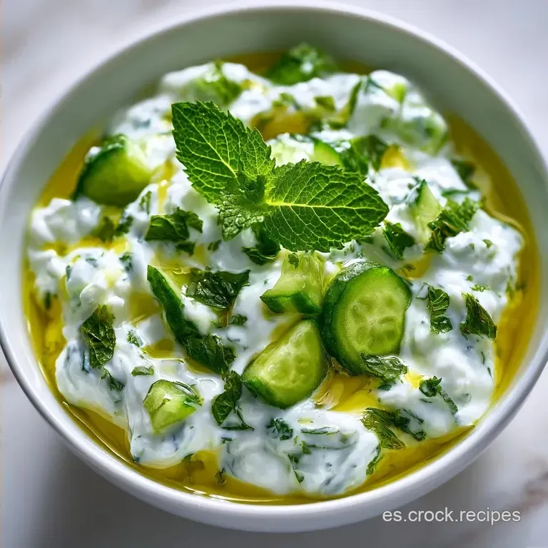 Ensalada De Pepino Yogur Y Lim&oacute;n En 15 Minutos