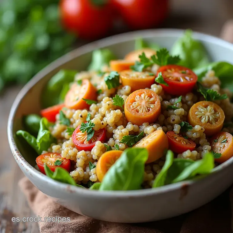Ensalada de Quinoa Energ&iacute;a Andina
