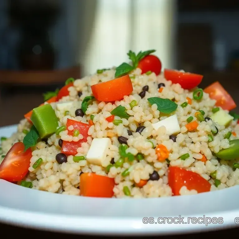 Ensalada de Quinoa Mediterr&aacute;nea