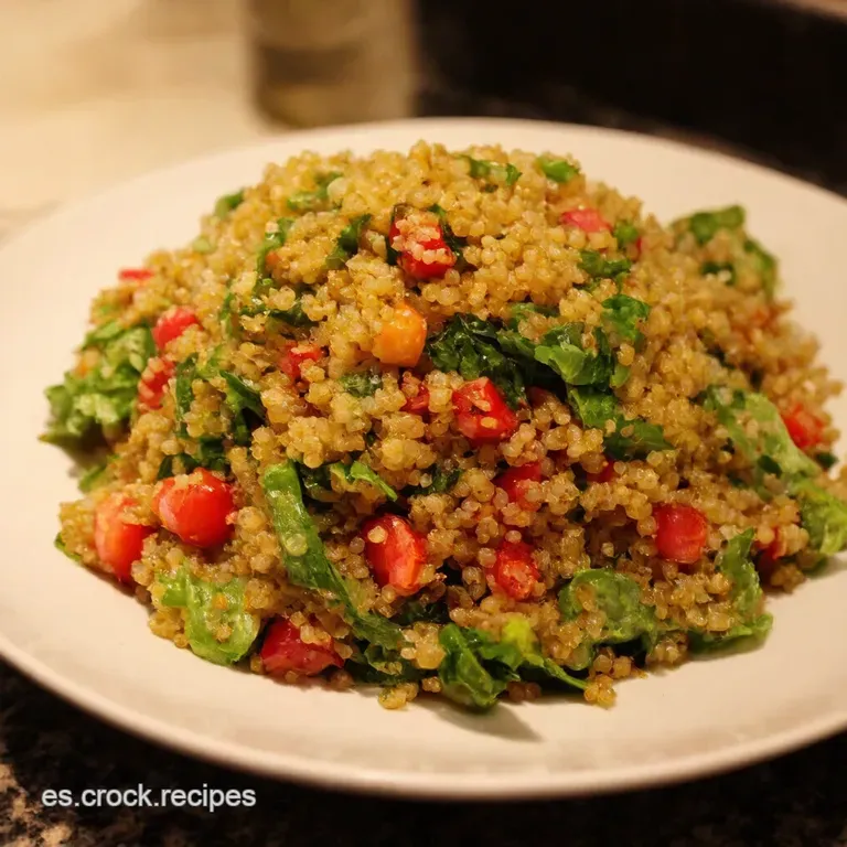 Ensalada De Quinoa Revitalizante Con Toque Mediterr&aacute;neo presentation