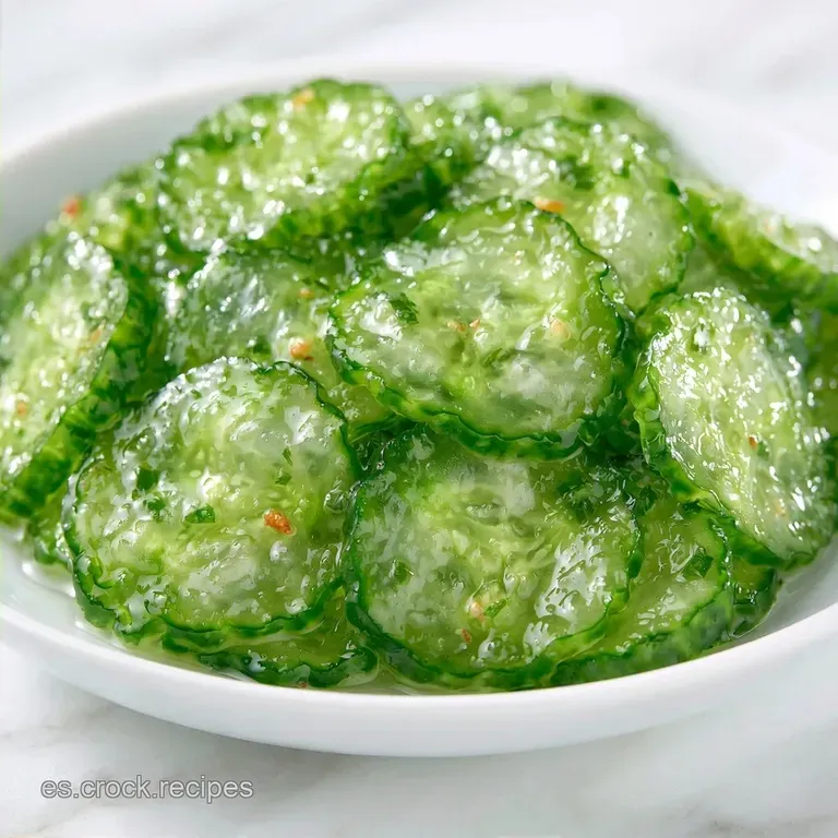 Ensalada Japonesa de Pepino Sunomono en 45 Minutos