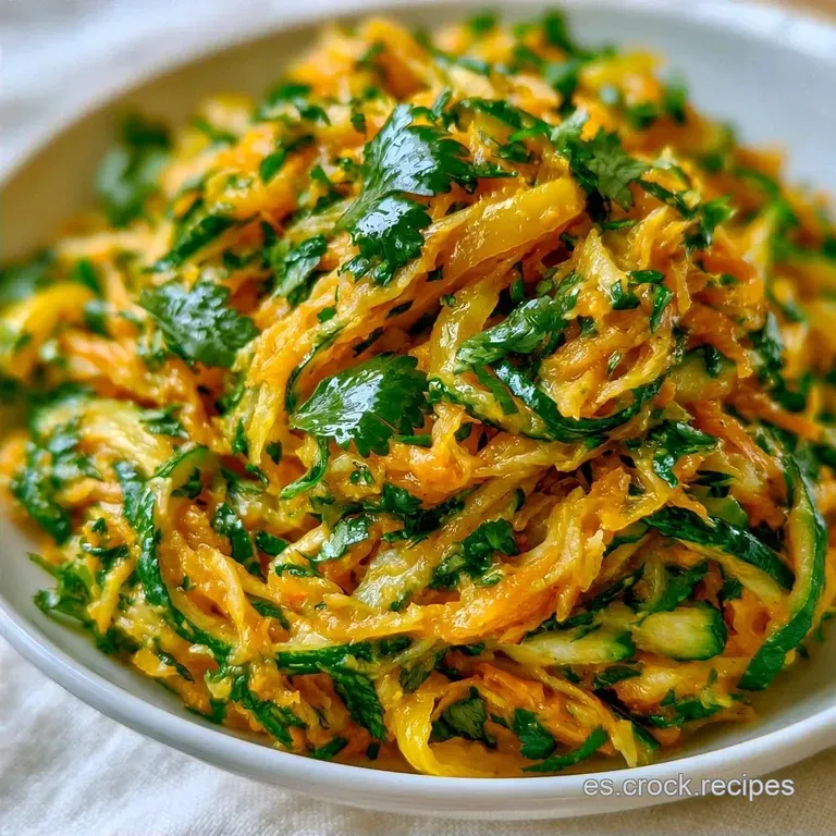 Ensalada Ligera De Pepino Y Verduras En 7 Minutos