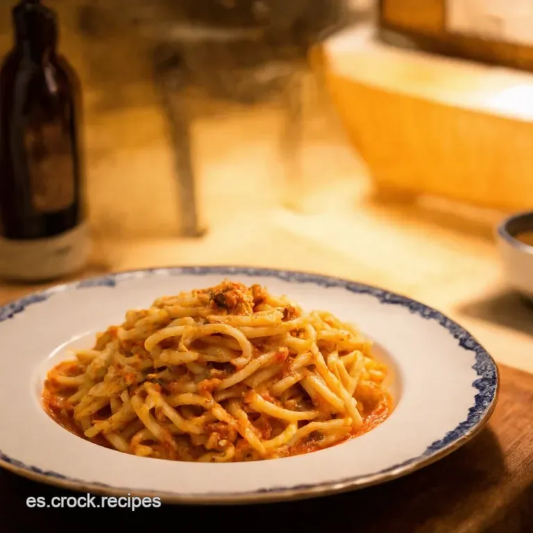 Espaguetis a La Bolo&ntilde;esa Un Cl&aacute;sico Con Sabor a Hogar presentation