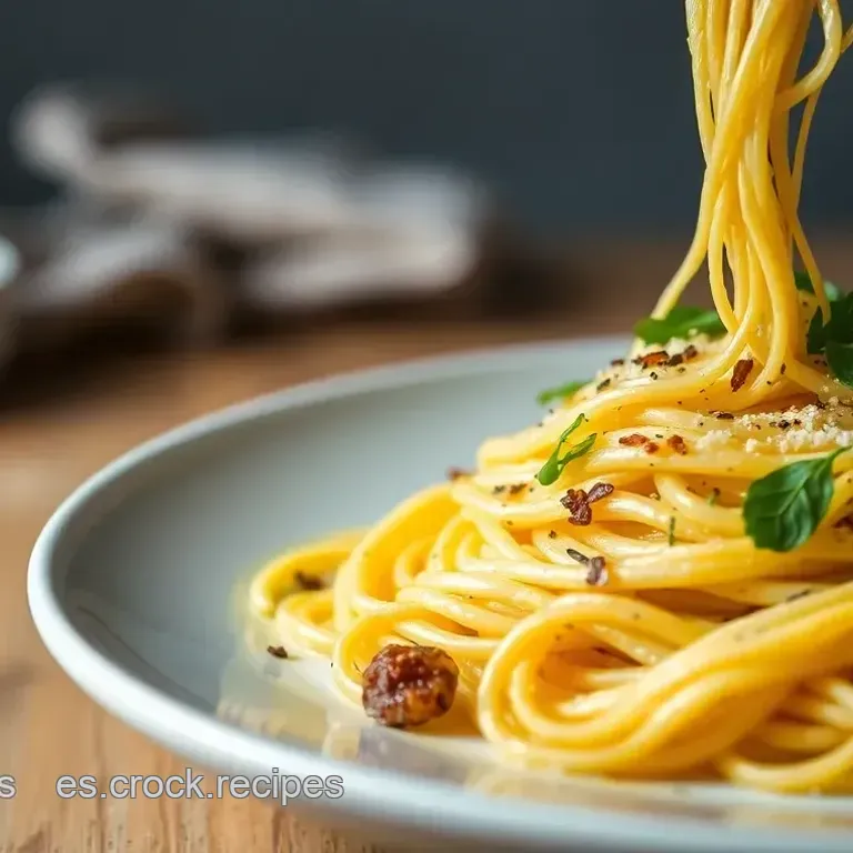 Espaguetis a la Carbonara de la Abuela