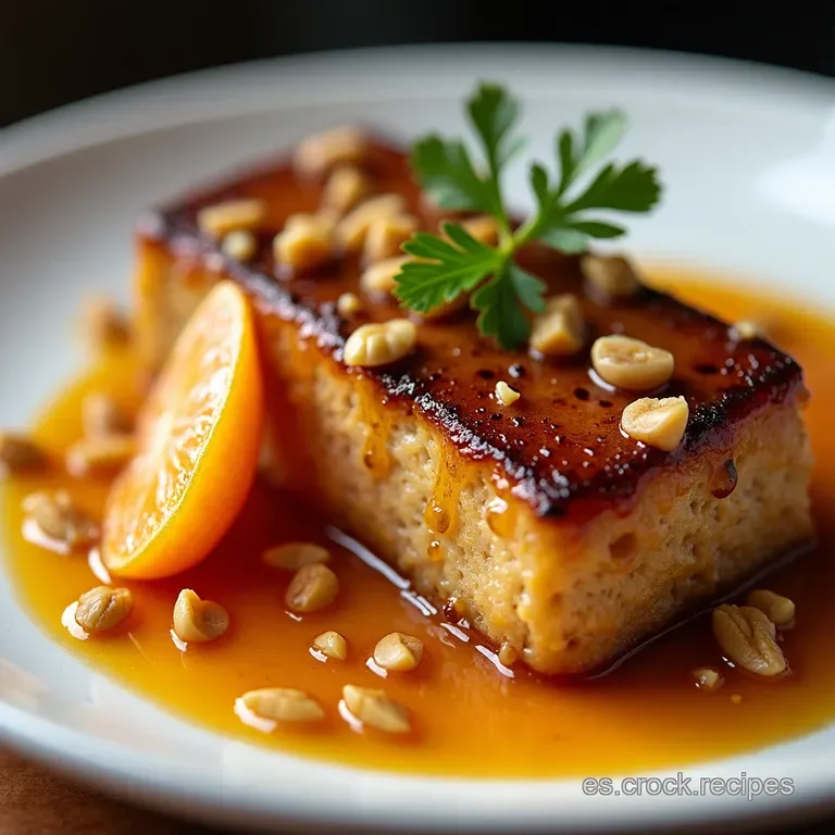 Explosi&oacute;n de Sabor Rulo de Cabra Caramelizado con Mermelada y Nueces Crujientes