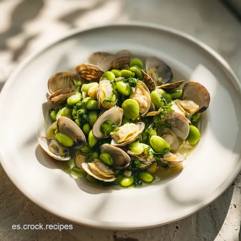 Fabes con Almejas Receta de la Abuela