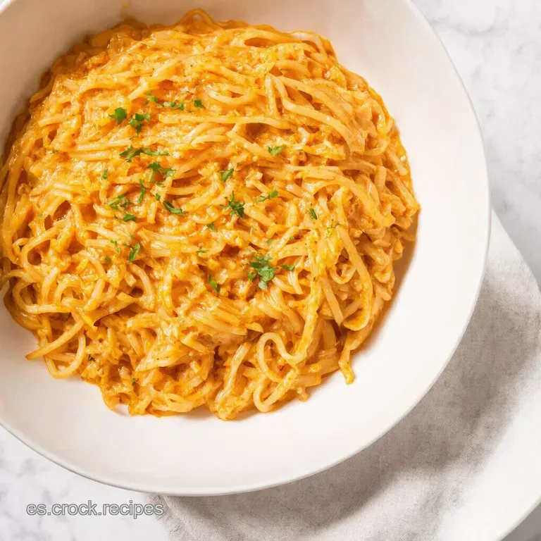 Fettuccine Alfredo Intensificado con Ajo