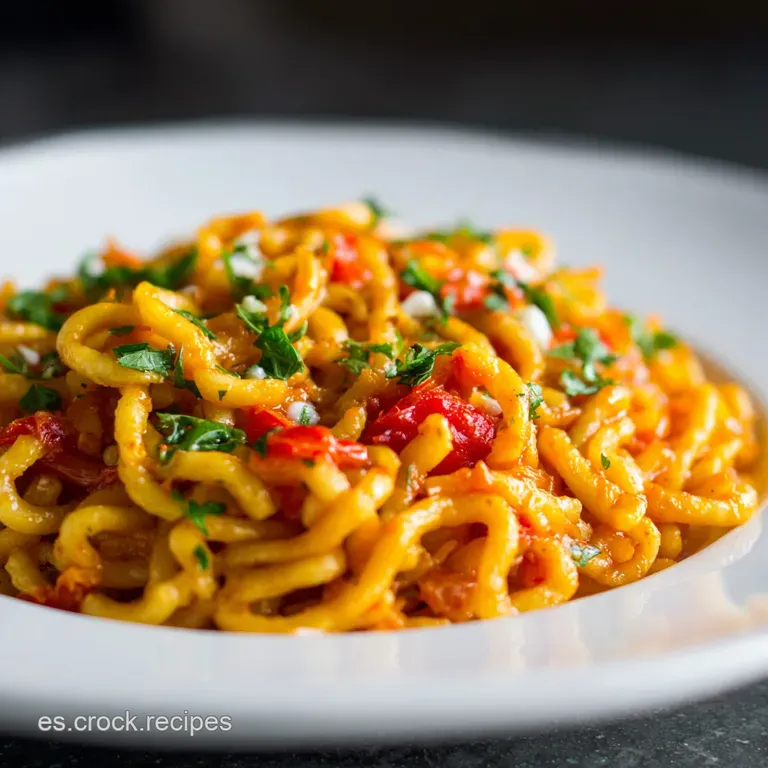 Fideos a la Cazuela Receta Catalana Tradicional
