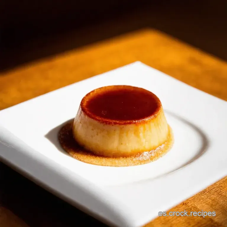 Flan Casero de Vainilla Directo a la Licuadora