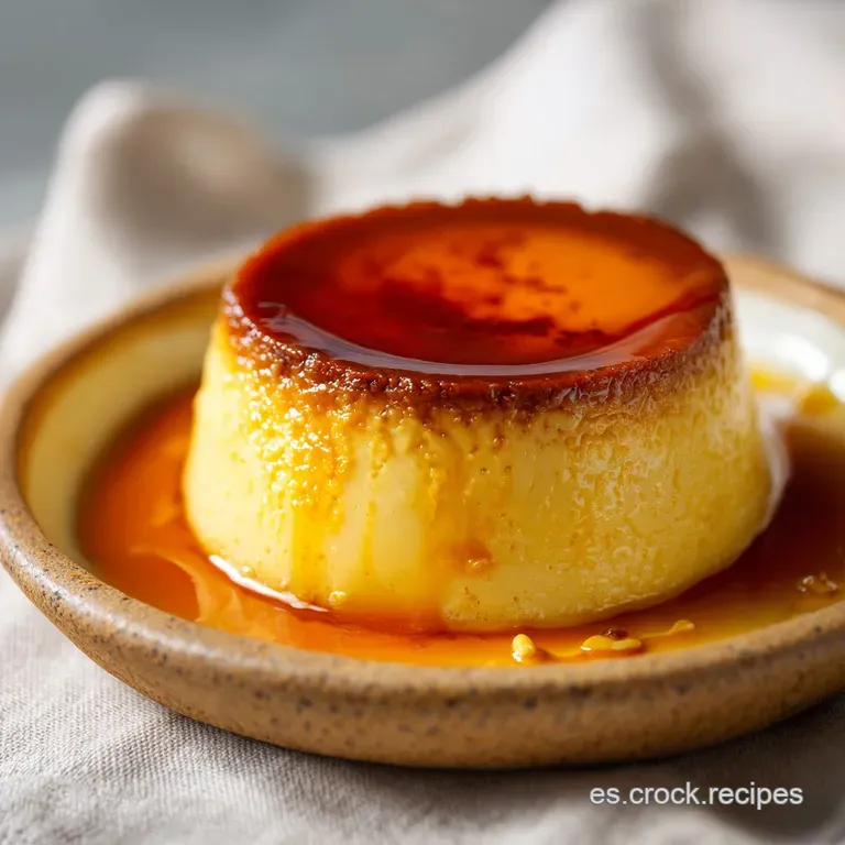 Flan de Queso Receta Casera y Densa