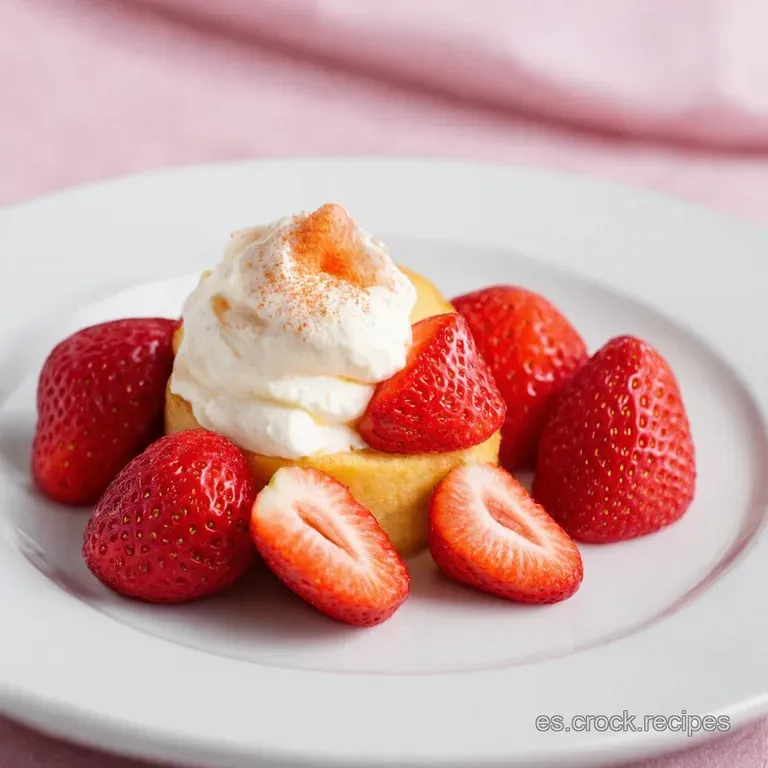 Fresas con Nata Cremosa Un Cl&aacute;sico Renovado