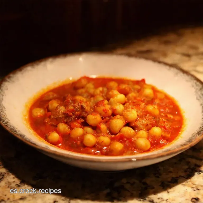 Garbanzos Estofados El Abrazo Calentito De La Abuela presentation