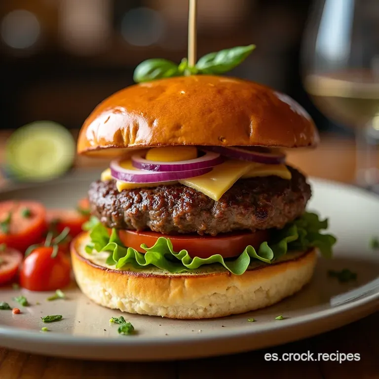 Hamburguesa Cl&aacute;sica Garage Un Viaje Al Sabor Desde S&atilde;o Paulo presentation