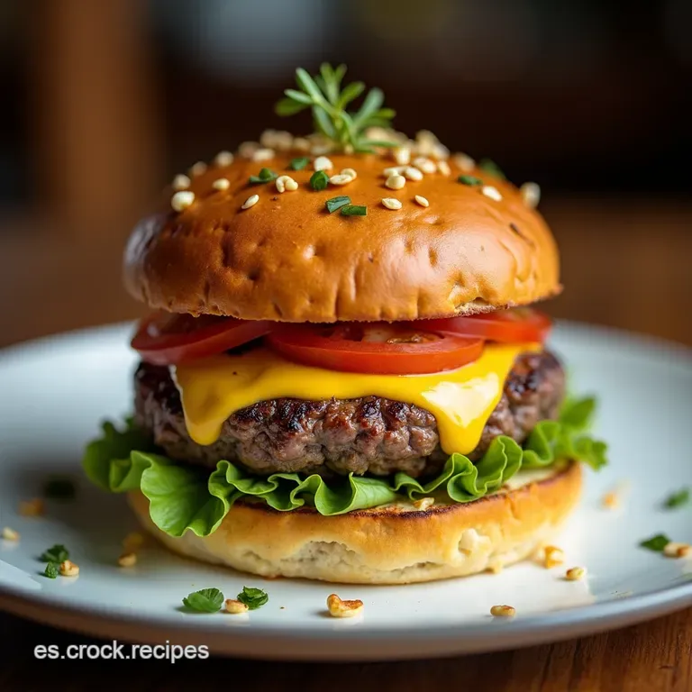 Hamburguesa Cl&aacute;sica Garage Un Viaje al Sabor desde S&atilde;o Paulo