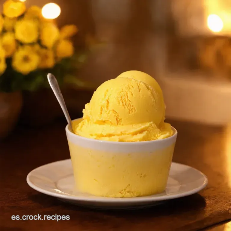 Helado De Pi&ntilde;a Colada Navide&ntilde;o F&aacute;cil Y Refrescante presentation