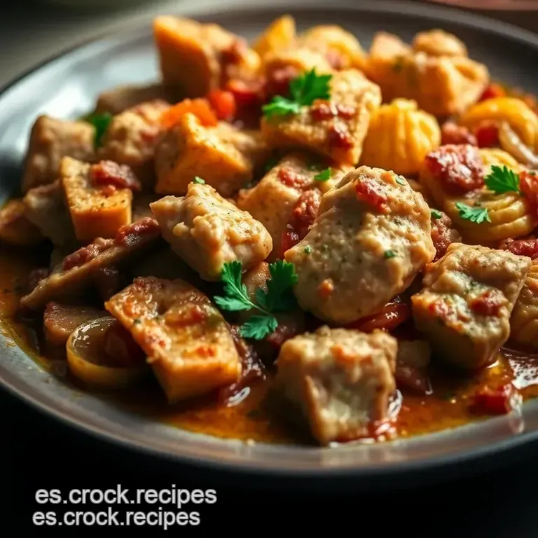 H&iacute;gado De Pollo a La Veneciana Con Polenta Cremosa presentation