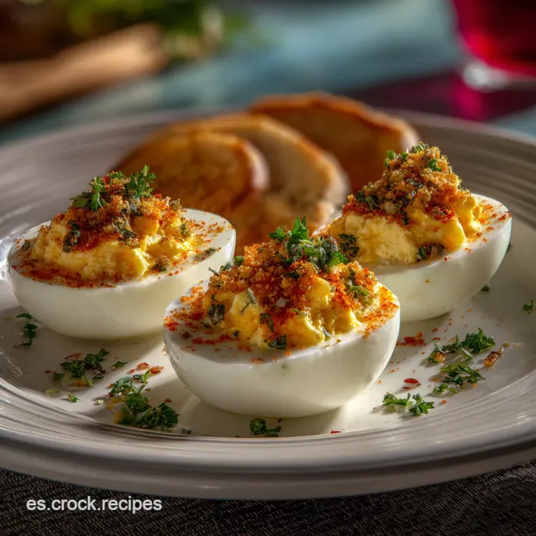 Exquisitos Huevos Rellenos Saludables y Econ&oacute;micos