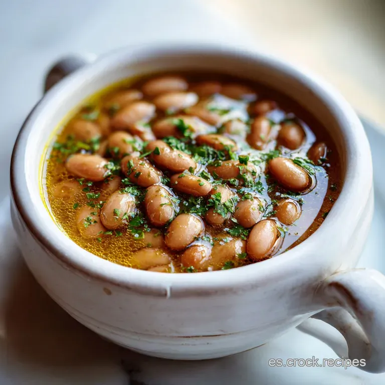 Jud&iacute;as Pintas Receta de la Abuela Tradicional