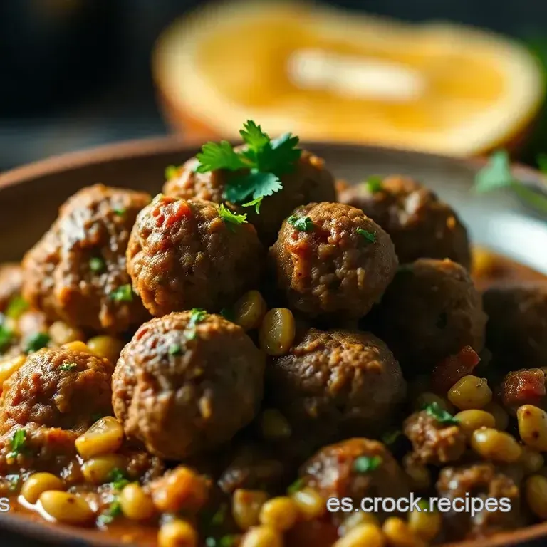 Kofta de Cordero con Toque Mediterr&aacute;neo