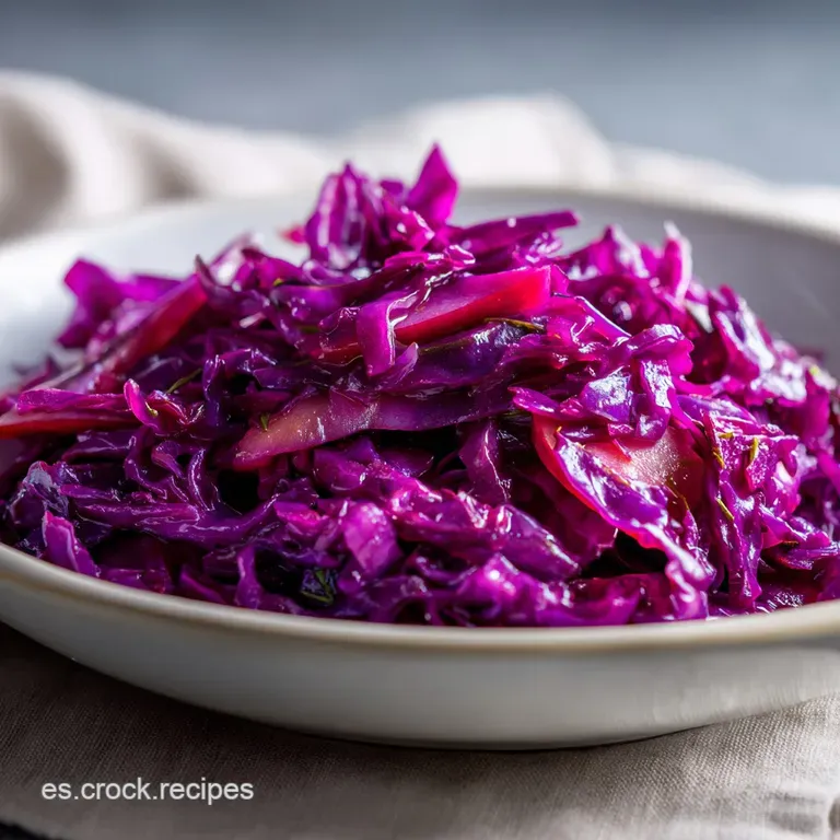 Receta de Lombarda Rehogada con Manzana Tradicional