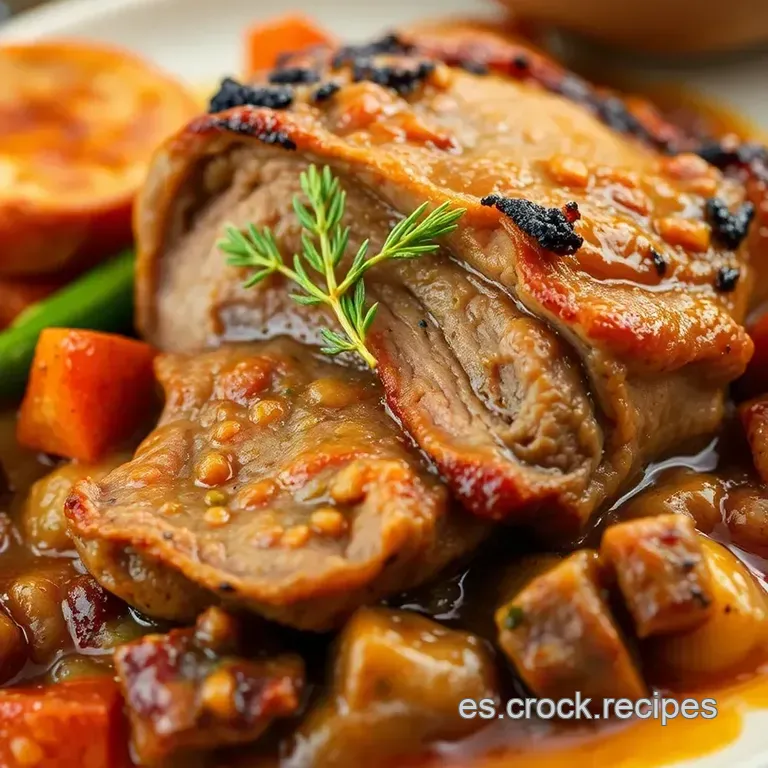 Lomo En Orza Tradicional: Sabor De La Abuela presentation