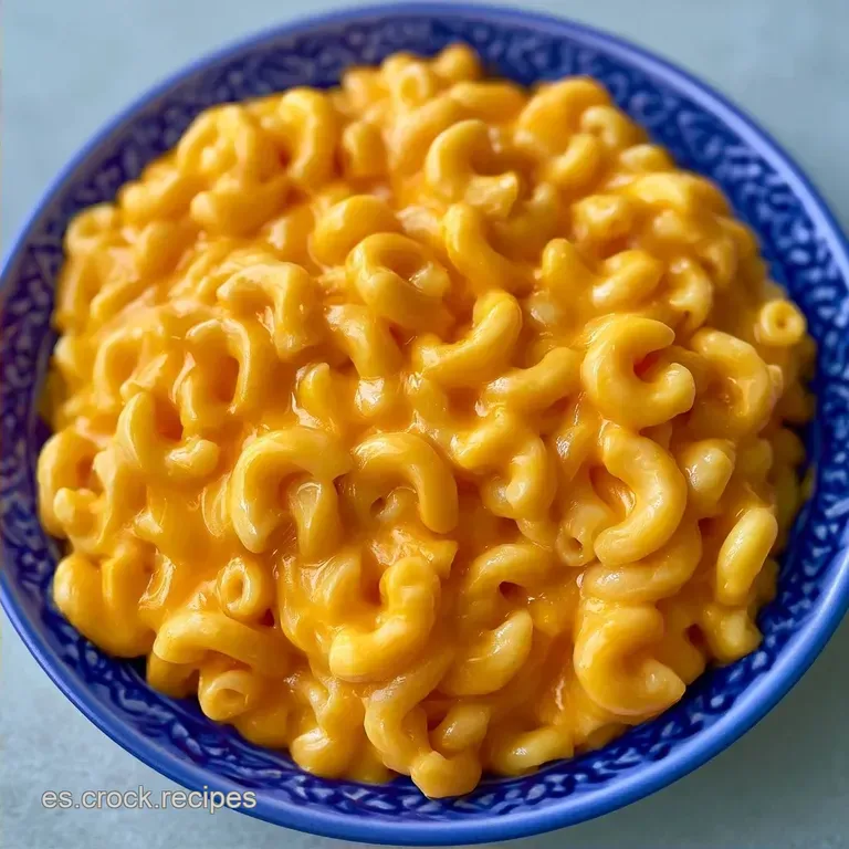 Macarrones Con Queso Cremosos: Estilo Americano
