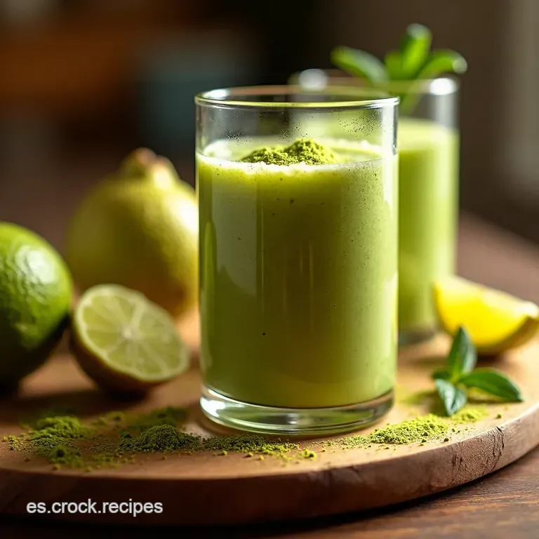 Matcha Tropical El Revitalizante Del Cocotero presentation