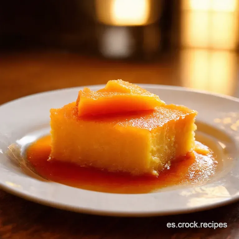 Melocot&oacute;n Embrujado Cobbler Espa&ntilde;ol Con Canela presentation