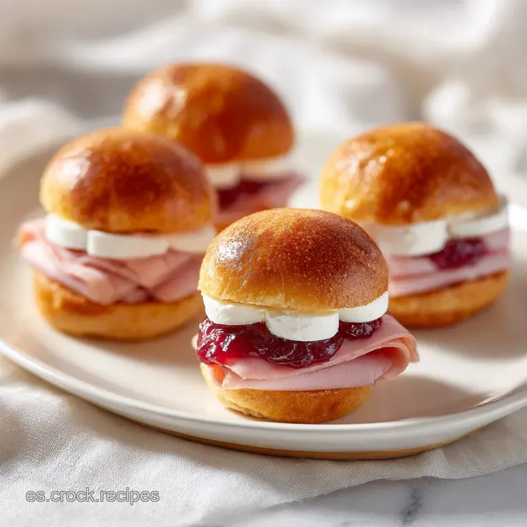 Mini Sandwiches Navidenos 2: Gourmet y Crujientes