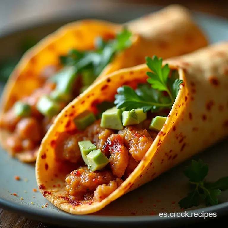 Mini Wraps de Pollo al Chipotle y Aguacate El Bocado Perfecto