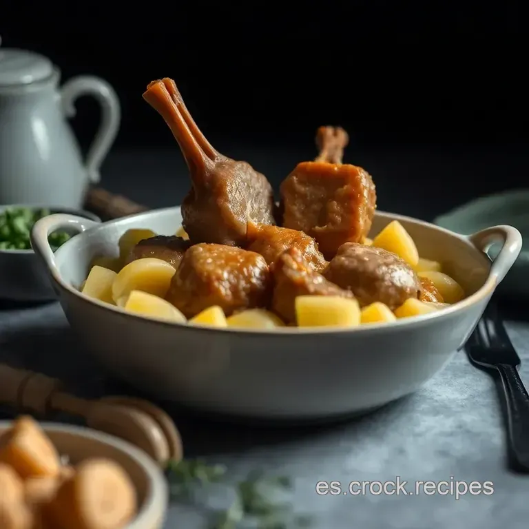 Ossobuco Meloso Con Aligot Cremoso presentation