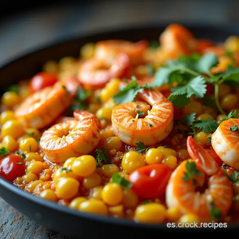 Paella de Pollo y Langostinos Un Cl&aacute;sico Espa&ntilde;ol con Sabor a Mar