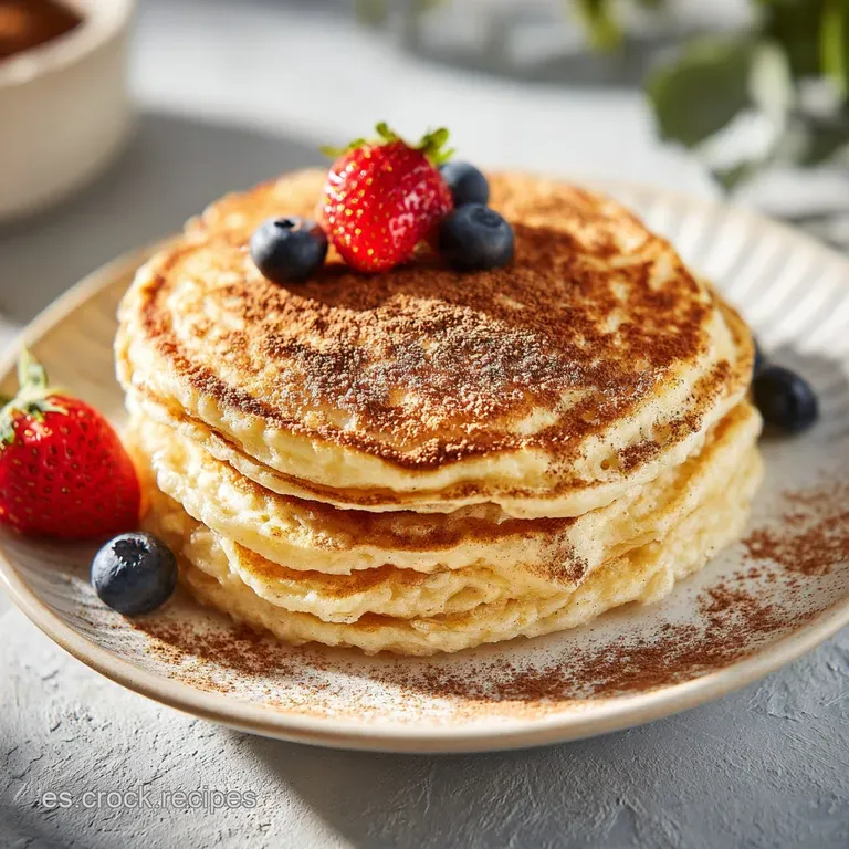 Pancakes De Avena Saludables: Esponjosos Y Dorados