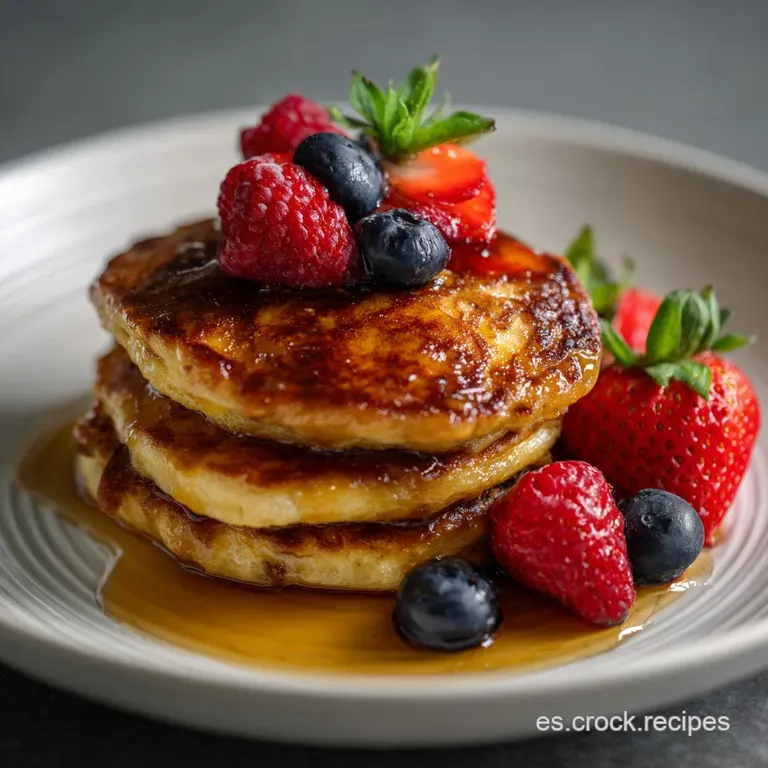 PANCAKES KETO SIN HARINAS Una idea: Estructura Aterciopelada