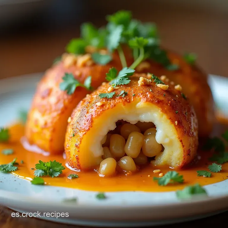 Papas Rellenas al Estilo Criollo Horneadas El Cl&aacute;sico que Engancha Versi&oacute;n Ligera
