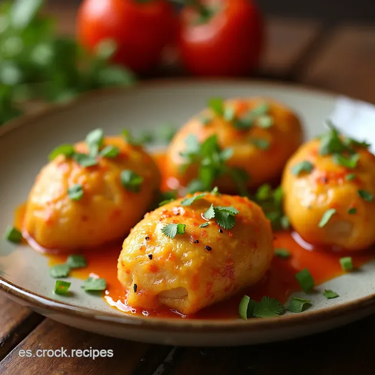 Papas Rellenas Colombianas Crujientes Por Fuera Jugosas Por Dentro presentation