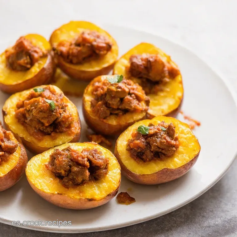 Papas Rellenas Sorpresa con Carne Molida Asada