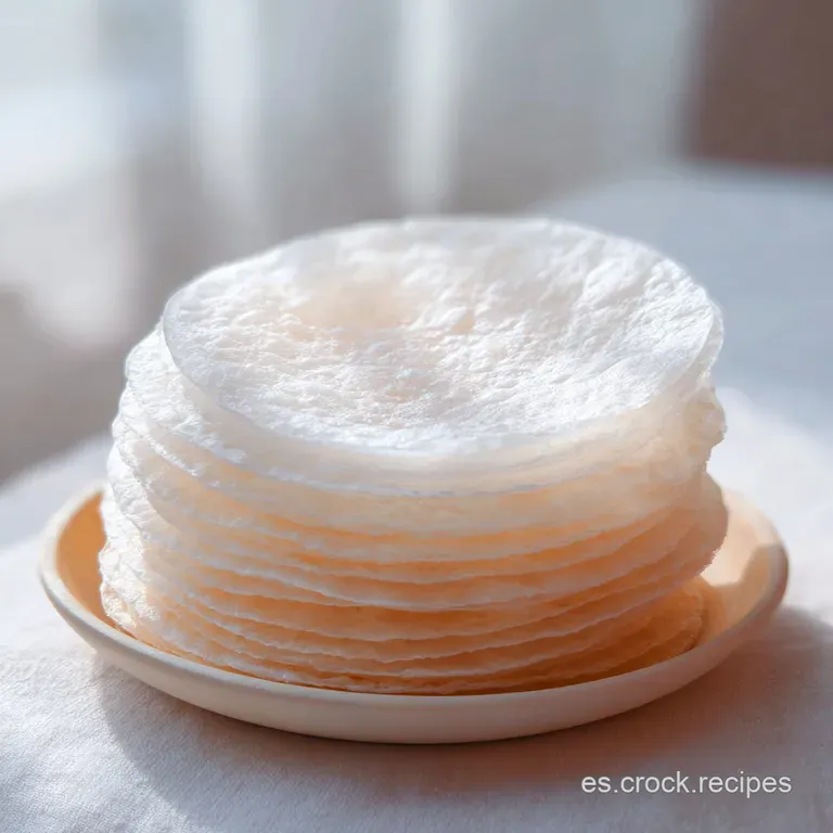 Papel De Arroz Casero: L&aacute;minas Transparentes