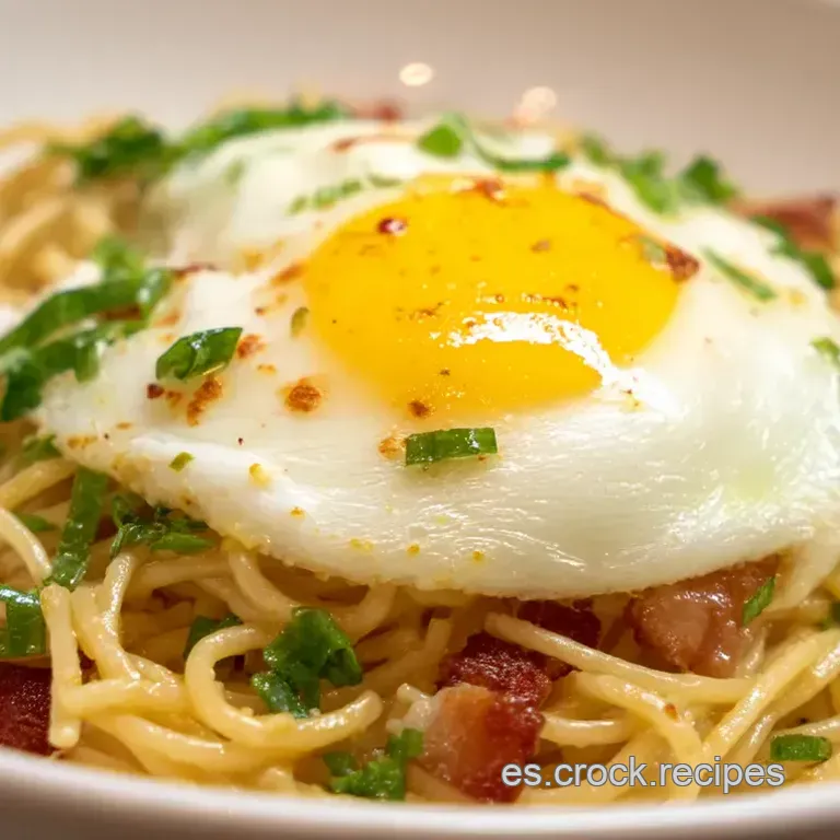 Pasta a la Carbonara Express - &iexcl;Lista en un Periquete!