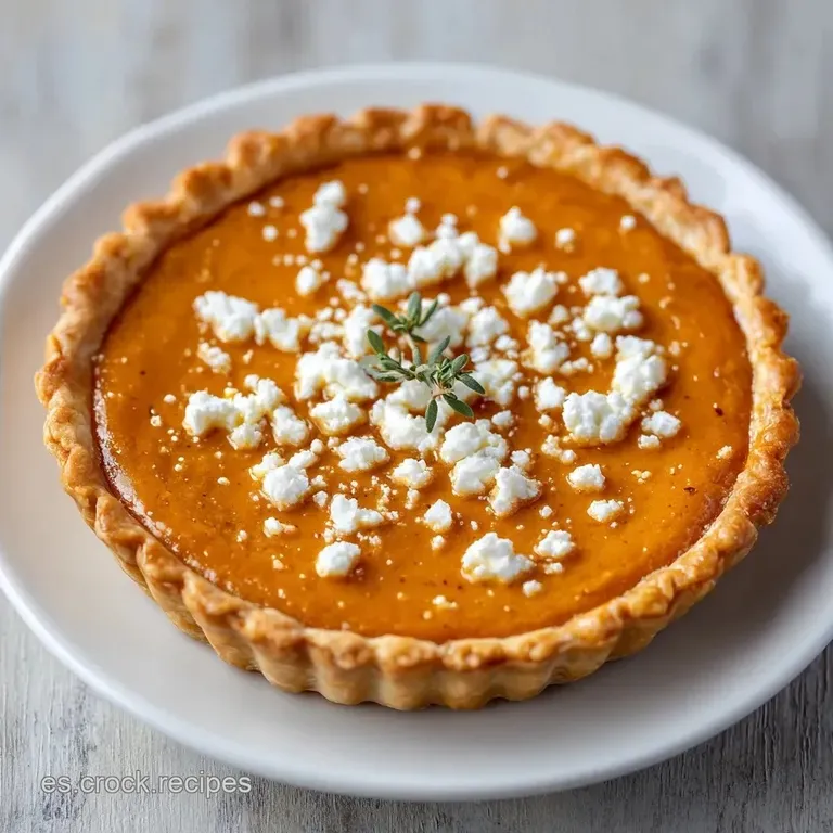 Pastel de Calabaza Salado: Sedoso y Cremoso