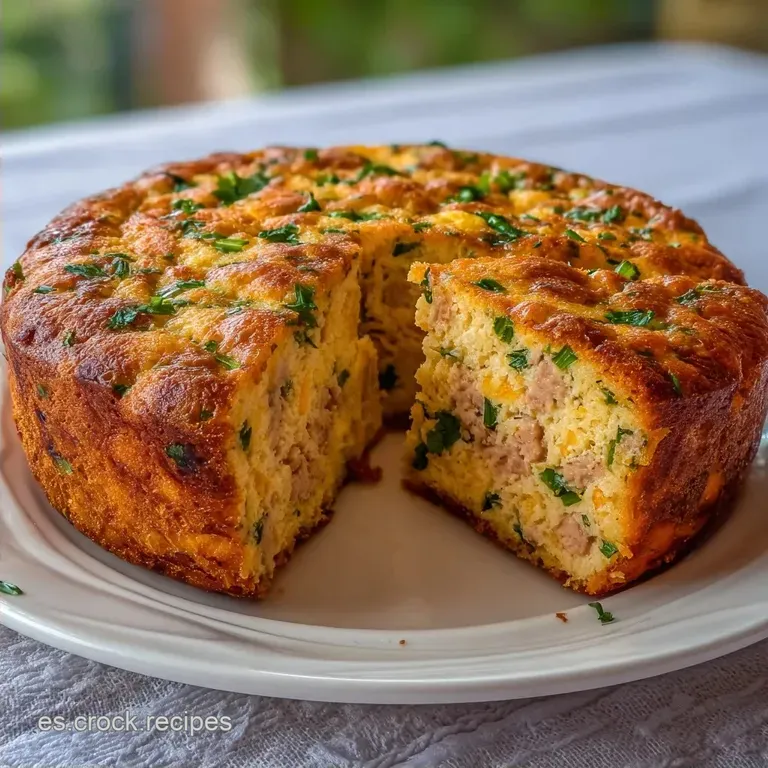 Pastel de Pan de Molde y Huevos: Entrante Fresco
