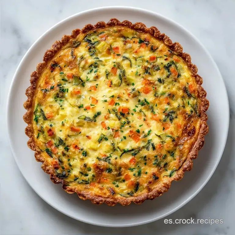 Pastel De Verduras: F&aacute;cil Y Saludable